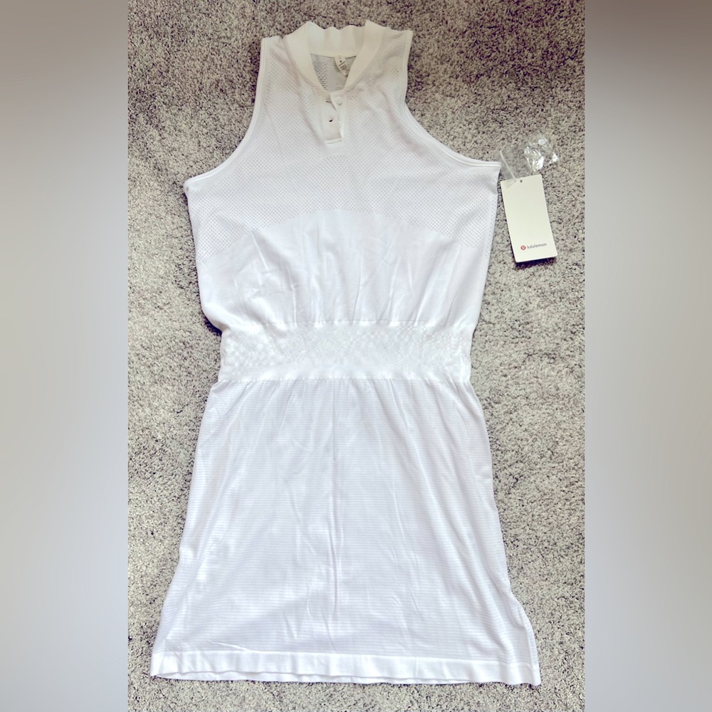 Lululemon White Active Wear Dress size 10